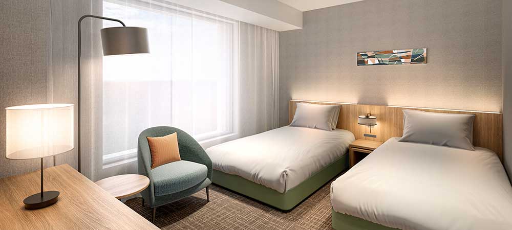 ツインデラックス オーシャンビュー（上層階）